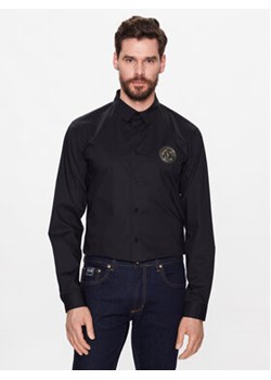 Versace Jeans Couture Koszula 74GALYS2 Czarny Regular Fit ze sklepu MODIVO w kategorii Koszule męskie - zdjęcie 153365698