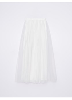 Mohito - Elegancka spódnica maxi - Kremowy ze sklepu Mohito w kategorii Spódnice - zdjęcie 153368055
