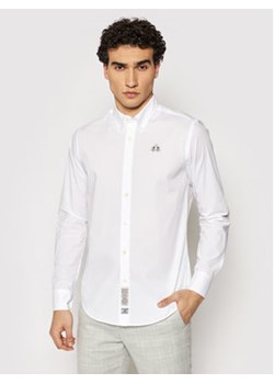 La Martina Koszula CCMC02 PP003 Biały Slim Fit ze sklepu MODIVO w kategorii Koszule męskie - zdjęcie 153373146