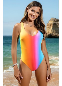 Kolorowy jednoczęściowy kostium kąpielowy Eva 610, Kolor multicolour, Rozmiar 36, Etna ze sklepu Intymna w kategorii Stroje kąpielowe - zdjęcie 153378129