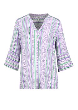 Bluzka w kolorze fioletowo-białym ze sklepu Limango Polska w kategorii Koszule damskie - zdjęcie 153382425