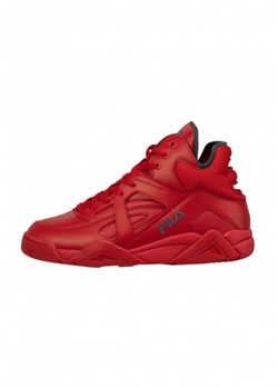 Damskie sneakersy FILA Cage Mid Wmn - czerwone ze sklepu Sportstylestory.com w kategorii Buty sportowe męskie - zdjęcie 153386247