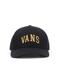Czapka z daszkiem uniseks Vans Logo Structured Jockey Snapback Hat - czarna ze sklepu Sportstylestory.com w kategorii Czapki z daszkiem męskie - zdjęcie 153389519