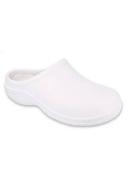 Befado obuwie damskie - biały 154D004 białe ze sklepu ButyModne.pl w kategorii Klapki damskie - zdjęcie 153390309