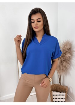 bluzka asuan chabrowa one size ze sklepu UBRA w kategorii Bluzki damskie - zdjęcie 153494715