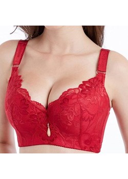 Koronkowy Biustonosz Plus Size ze sklepu Vesporia w kategorii Biustonosze - zdjęcie 153500748