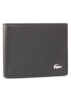 Lacoste Mały Portfel Męski S Slim Billfold Id Slot NH1407FG Czarny ze sklepu MODIVO w kategorii Portfele męskie - zdjęcie 153501396