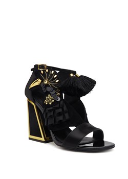 Kat Maconie Skórzane sandały na słupku ze sklepu Gomez Fashion Store w kategorii Sandały damskie - zdjęcie 153507176