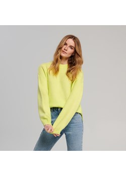Sinsay - Sweter z bufiastymi rękawami - Żółty ze sklepu Sinsay w kategorii Swetry damskie - zdjęcie 153514909