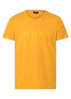 Joop Jeans T-shirt męski Mężczyźni Bawełna pomarańczowy nadruk ze sklepu vangraaf w kategorii T-shirty męskie - zdjęcie 153529878