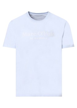 Marc O'Polo T-shirt męski Mężczyźni Dżersej jasnoniebieski nadruk ze sklepu vangraaf w kategorii T-shirty męskie - zdjęcie 153529915