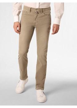 Pierre Cardin Spodnie  Mężczyźni beżowy jednolity ze sklepu vangraaf w kategorii Spodnie męskie - zdjęcie 153530025