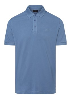 Joop Jeans Męska koszulka polo Mężczyźni Bawełna denim jednolity ze sklepu vangraaf w kategorii T-shirty męskie - zdjęcie 153540127