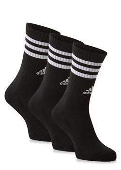 adidas Sportswear Skarpety pakowane po 3 szt. Kobiety Bawełna czarny jednolity ze sklepu vangraaf w kategorii Skarpetki damskie - zdjęcie 153540157