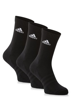 adidas Sportswear Skarpety pakowane po 3 szt. Kobiety Bawełna czarny jednolity ze sklepu vangraaf w kategorii Skarpetki damskie - zdjęcie 153540158