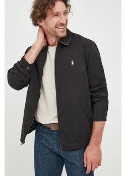 Polo Ralph Lauren kurtka 710548506003 męska kolor czarny przejściowa ze sklepu ANSWEAR.com w kategorii Kurtki męskie - zdjęcie 153543709