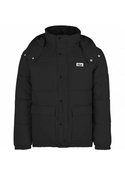Męska kurtka puchowa pikowana FILA TIREBOLU oversized puff jacket - czarna ze sklepu Sportstylestory.com w kategorii Kurtki męskie - zdjęcie 153554737