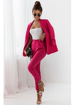 Różowy damski garnitur komplet żakiet spodnie Alena 337, Kolor różowy, Rozmiar M, Ivon ze sklepu Primodo w kategorii Komplety i garnitury damskie - zdjęcie 153574456