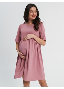 Sinsay - Sukienka mini MAMA - Różowy ze sklepu Sinsay w kategorii Sukienki ciążowe - zdjęcie 153604968