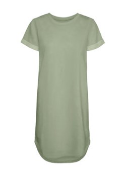 Vero Moda Sukienka 10272936 Zielony Regular Fit ze sklepu MODIVO w kategorii Sukienki - zdjęcie 153619255