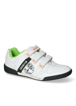 Adidasy 11220C Białe/Czarne/Zielone ze sklepu Arturo-obuwie w kategorii Buty sportowe dziecięce - zdjęcie 153630005