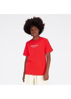 Koszulka damska New Balance WT31551TRD – czerwona ze sklepu New Balance Poland w kategorii Bluzki damskie - zdjęcie 153639176