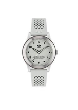 Zegarek adidas Originals - Code Three Watch AOSY23033 Silver ze sklepu eobuwie.pl w kategorii Zegarki - zdjęcie 153676427