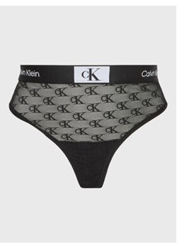 Calvin Klein Underwear Stringi 000QF7238E Czarny ze sklepu MODIVO w kategorii Majtki damskie - zdjęcie 153699198