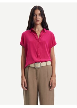 Samsøe Samsøe Koszula Majan F19123672 Różowy Relaxed Fit ze sklepu MODIVO w kategorii Koszule damskie - zdjęcie 153706858