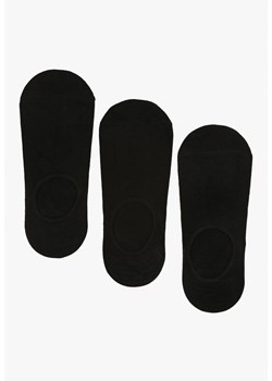 Czarne 3-pack Skarpety Stopki Gładkie z Włóknem Bambusowym Ontall ze sklepu Born2be Odzież w kategorii Skarpetki męskie - zdjęcie 153725246