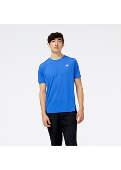 Koszulka męska New Balance MT23222MIB – niebieskie ze sklepu New Balance Poland w kategorii T-shirty męskie - zdjęcie 153729177