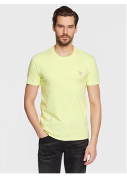 Guess T-Shirt Core M2YI24 J1311 Zielony Slim Fit ze sklepu MODIVO w kategorii T-shirty męskie - zdjęcie 153737235
