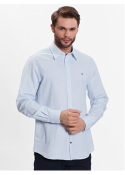 Tommy Hilfiger Koszula Oxford MW0MW30633 Niebieski Slim Fit ze sklepu MODIVO w kategorii Koszule męskie - zdjęcie 153776746