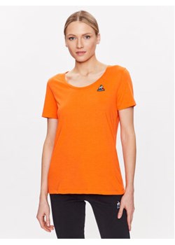 Le Coq Sportif T-Shirt 2310428 Pomarańczowy Regular Fit ze sklepu MODIVO w kategorii Bluzki damskie - zdjęcie 153776977
