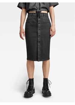 G-Star Raw Spódnica ołówkowa D19384-B479-D360 Czarny Slim Fit ze sklepu MODIVO w kategorii Spódnice - zdjęcie 153777055