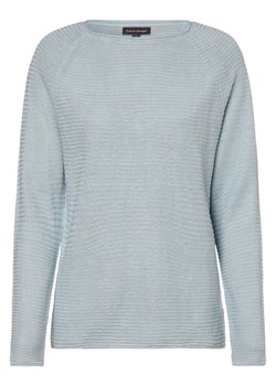Franco Callegari Damski sweter lniany Kobiety len jasnoniebieski marmurkowy ze sklepu vangraaf w kategorii Swetry damskie - zdjęcie 153783835
