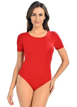 Shirty czerwone body damskie 2403, Kolor czerwony, Rozmiar 3XL, Teyli ze sklepu Intymna w kategorii Bluzki damskie - zdjęcie 153784027