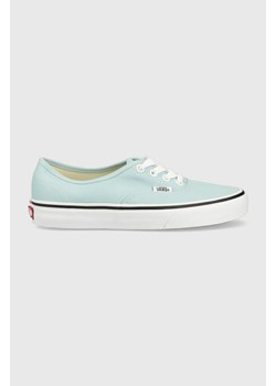 Vans tenisówki Authentic damskie kolor turkusowy VN0A5KS9H7O1 ze sklepu ANSWEAR.com w kategorii Trampki damskie - zdjęcie 154085898