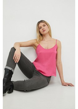 American Vintage bluzka kolor różowy ze sklepu ANSWEAR.com w kategorii Bluzki damskie - zdjęcie 154091677