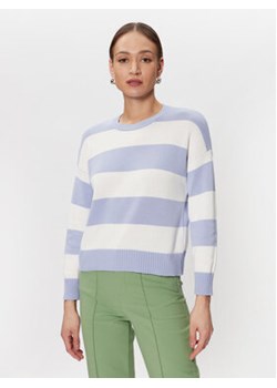 United Colors Of Benetton Sweter 1494E105J Fioletowy Boxy Fit ze sklepu MODIVO w kategorii Swetry damskie - zdjęcie 154104848