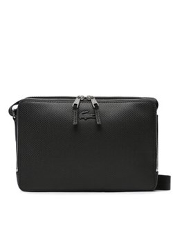 Lacoste Saszetka Split Cow Leather NH3270CE Czarny ze sklepu MODIVO w kategorii Torby męskie - zdjęcie 154104978