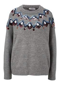 Sweter w kolorze szarym ze sklepu Limango Polska w kategorii Swetry damskie - zdjęcie 154105876