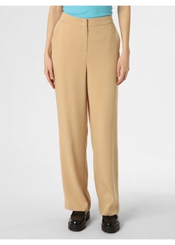 Apriori Spodnie  Kobiety beżowy jednolity ze sklepu vangraaf w kategorii Spodnie damskie - zdjęcie 154108325