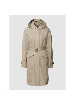 Płaszcz z wiązanym paskiem model ‘JELLY BEAN’ ze sklepu Peek&Cloppenburg  w kategorii Płaszcze damskie - zdjęcie 154120105