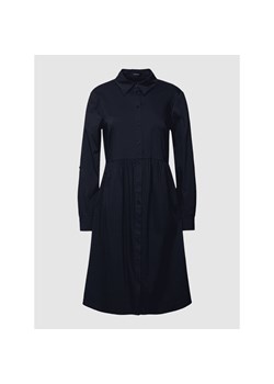 Sukienka koszulowa o długości do kolan z listwą guzikową na całej długości ze sklepu Peek&Cloppenburg  w kategorii Sukienki - zdjęcie 154130156