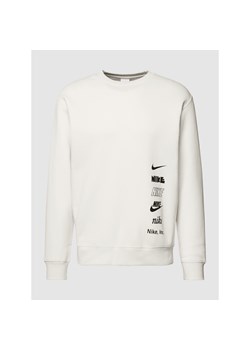 Bluza z nadrukiem z logo model ‘CLUB’ ze sklepu Peek&Cloppenburg  w kategorii Bluzy męskie - zdjęcie 154131099