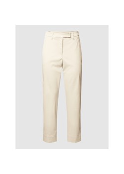 Spodnie materiałowe z lamowanymi kieszeniami z tyłu model ‘VERA' ze sklepu Peek&Cloppenburg  w kategorii Spodnie damskie - zdjęcie 154144838