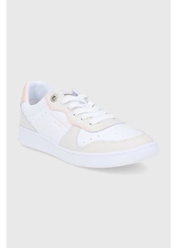 TOMMY HILFIGER Skórzane tenisówki WHITEDOVE (37) ze sklepu SUPELO w kategorii Trampki męskie - zdjęcie 154145076