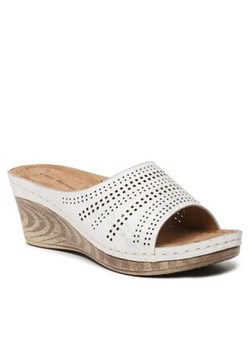 Klapki Clara Barson - WSS20874-01 White ze sklepu eobuwie.pl w kategorii Klapki damskie - zdjęcie 154154289