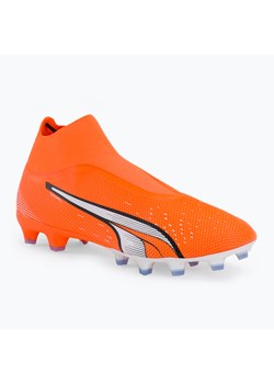 Buty piłkarskie męskie PUMA Ultra Match+ Ll FG/AG pomarańczowe 107243 01 ze sklepu sportano.pl w kategorii Buty sportowe dziecięce - zdjęcie 154161846